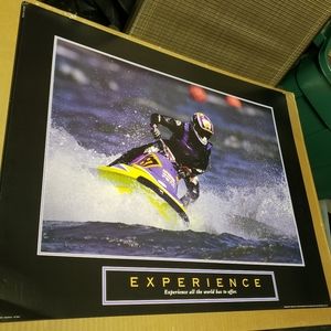 Large loose water sports art print